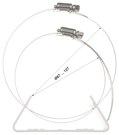 UCHWYT NA SŁUP TR-UP06-B-IN UNIVIEW