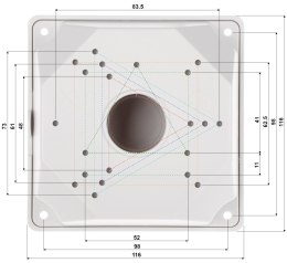 UCHWYT KAMERY BD-B116