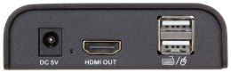 ODBIORNIK EXTENDERA HDMI+USB-EX-100/RX SIGNAL