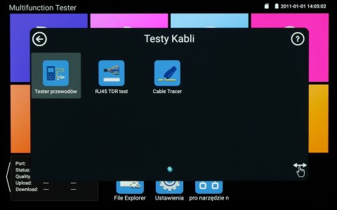 WIELOFUNKCYJNY TESTER CCTV CS-H8-70H DELTA TESTER