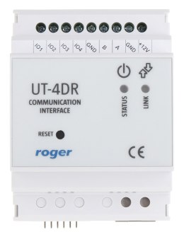 INTERFEJS KOMUNIKACYJNY UT-4DR LAN-RS485 ROGER