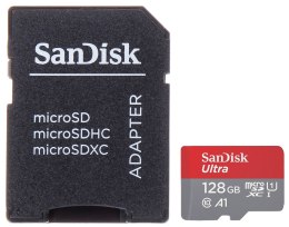 KARTA PAMIĘCI SD-MICRO-10/128-SAND microSD UHS-I, SDXC 128 GB SANDISK