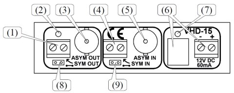 REPEATER VHD-15 WZMACNIACZ SYGNAŁU AHD, HD-CVI, HD-TVI DELTA
