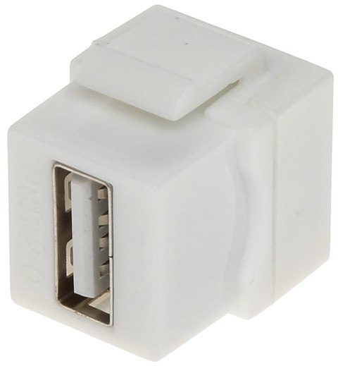 ZŁĄCZE KEYSTONE FX-USB/A USB-A GNIAZDO / USB-A GNIAZDO DELTA NETWORK