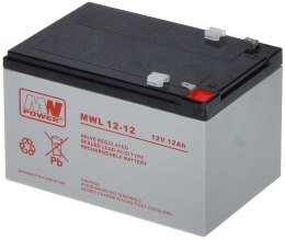 AKUMULATOR 12V/12AH-MWL