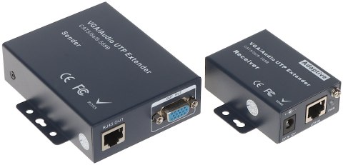 EXTENDER VGA+AU/UTP Delta Multimedia