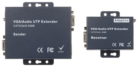EXTENDER VGA+AU/UTP Delta Multimedia