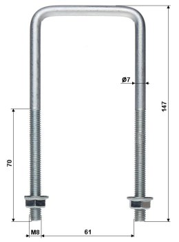 CYBANT CYB-60/M8X140