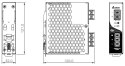 ZASILACZ IMPULSOWY DRP-012V060W-1AA Delta Electronics