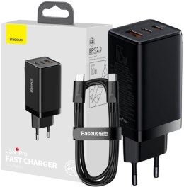 ŁADOWARKA SIECIOWA Baseus GaN 3 Pro Desktop Charger CCGP050101 65W 3.0 4.0