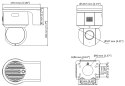 KAMERA IP OBROTOWA ZEWNĘTRZNA DS-2DE3A404IWG-E 3.7 Mpx 2.8 ... 12 mm Hikvision