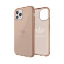 Oryginalne Etui IPHONE 11 PRO MAX Adidas OR PC Case Big Logo (36412) różowe złoto