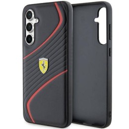 Oryginalne Etui SAMSUNG GALAXY S23 FE Ferrari Hardcase Twist Metal Logo (FEHCS23FEPTWK) czarne