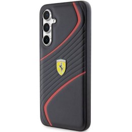 Oryginalne Etui SAMSUNG GALAXY S23 FE Ferrari Hardcase Twist Metal Logo (FEHCS23FEPTWK) czarne