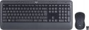 Zestaw bezprzewodowy Logitech MK540 Advanced czarny