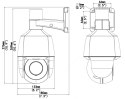 KAMERA IP SZYBKOOBROTOWA ZEWNĘTRZNA IPC675LFW-AX4DUPKC-VG - 5 Mpx 2.8 ... 12 mm UNIVIEW