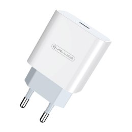 Ładowarka Sieciowa 20W PD USB-C + Kabel USB-C - Lightning Jellico AK180 białe