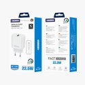 Ładowarka Sieciowa 22,5W QC3.0 USB + Kabel USB - Lightning Jellico AK165 białe