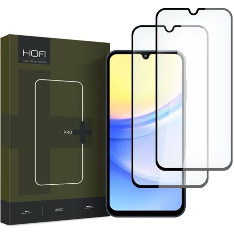 Szkło Hartowane SAMSUNG GALAXY A15 4G/5G / A25 5G HOFI Glass Pro+ 2-pack czarne