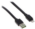 PRZEWÓD USB-A/LIGHTNING/0.25M-GC GCmatte 0.25 m Green Cell