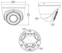 KAMERA IP BCS-B-EIP45VSR3(2.0) - 5 Mpx 2.8 ... 12 mm - MOTOZOOM