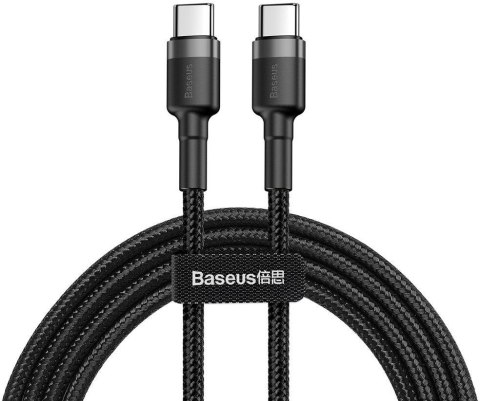 KABEL USB-C / USB-C Baseus Cafule CATKLF-HG1 200cm 60W 3A PD 2.0 QC 3.0