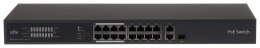 SWITCH POE NSW2020-16T1GT1GC-POE-IN 16-PORTOWY SFP UNIVIEW