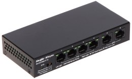 SWITCH POE RG-ES106D-P-V2 4-PORTOWY REYEE