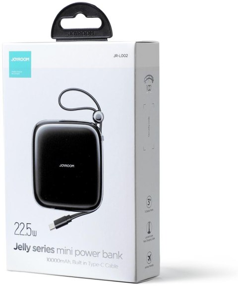 Powerbank Joyroom Jelly Series JR-L002 10000mAh 22.5W PD QC z kablem 1x 1x