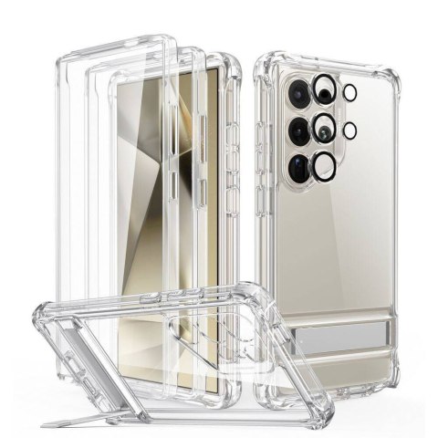 Etui SAMSUNG GALAXY S24 ULTRA ESR Shock Armor Kickstand transparentne