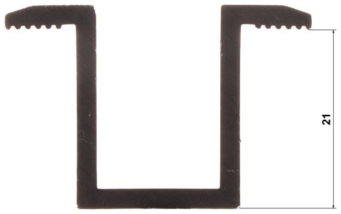 KLAMRA ŚRODKOWA UNIWERSALNA PV-KS/50/B DO PANELI FOTOWOLTAICZNYCH