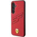 Oryginalne Etui SAMSUNG GALAXY S24+ Ferrari Hardcase Big SF Perforated (FEHCS24MPINR) czerwone