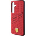 Oryginalne Etui SAMSUNG GALAXY S24+ Ferrari Hardcase Big SF Perforated (FEHCS24MPINR) czerwone