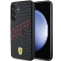 Oryginalne Etui SAMSUNG GALAXY S24 Ferrari Hardcase Big SF Perforated (FEHCS24SPINK) czarne