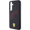 Oryginalne Etui SAMSUNG GALAXY S24 Ferrari Hardcase Big SF Perforated (FEHCS24SPINK) czarne