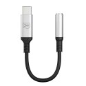 3MK ADAPTER AUDIO USB-C/JACK 3,5 mm Białe