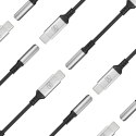 3MK ADAPTER AUDIO USB-C/JACK 3,5 mm Białe