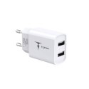 ŁAD SIEC T-PHOX POCKET SERIES 2xUSB TCC-224 12W WHITE