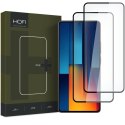 Szkło Hartowane XIAOMI POCO M6 PRO 4G HOFI Glass Pro+ 2-pack czarne