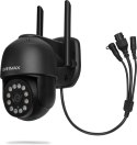 Kamera IP Overmax OV-CAMSPOT 4.95 obrotowa zewnętrzna Wi-Fi 4MPx czarna