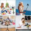 Selfie Stick Tripod Bluetooth MagSafe Tech-Protect L06S czarne