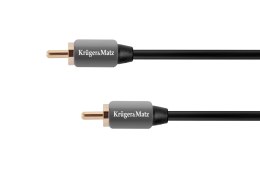 Kabel 1RCA-1RCA 1.0m Kruger&Matz