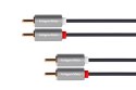 Kabel 2RCA-2RCA 1.8m Kruger&Matz Basic