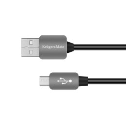 Kabel USB - micro USB wtyk-wtyk 1.0m Kruger&Matz