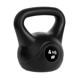 Kettlebell bitumiczny 4 kg REBEL ACTIVE