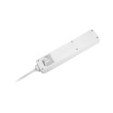 Przedłużacz 5 gniazd 5m typu francuskiego bez przełącznika (3x1,5mm) Rebel biały