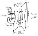 Uchwyt do ściany 23-43" czarny LCD-UCH0041