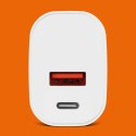 Ładowarka sieciowa Kruger&Matz GaN dual USB z funkcją Power Delivery i Quick Charge