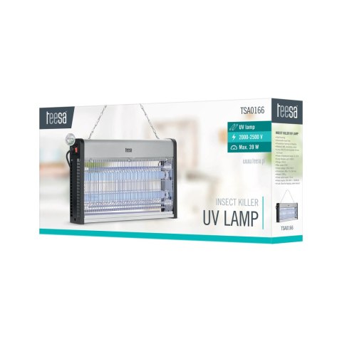 Lampa owadobójcza rażąca 2x 15 W TEESA