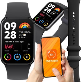 Smartband Xiaomi Smart Band 8 Pro czarny